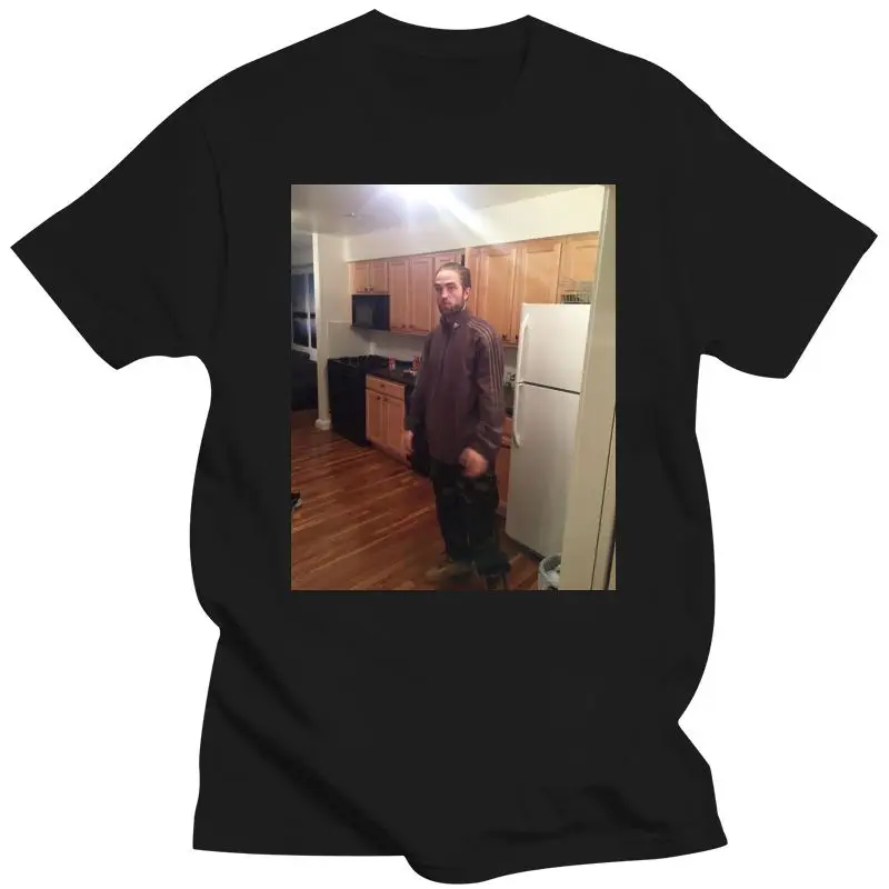 Muška Odjeća Pattinson Stoji Mem Unisex Majica Za Odrasle Je Robert Pattinson Košulja Glumac Jk059 Slika 0