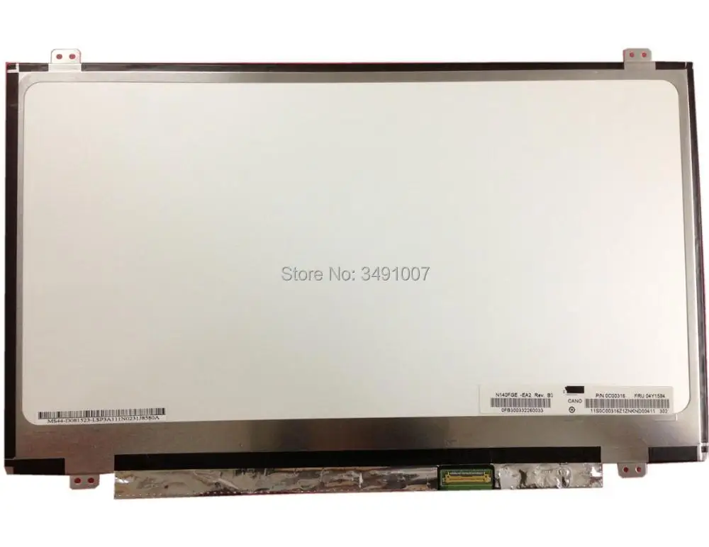N140FGE-EA2 pogodan za N140FGE-E32 B140RTN02.3 B140RTN03.0 eDP 30-pinski LCD zaslon Slika 0