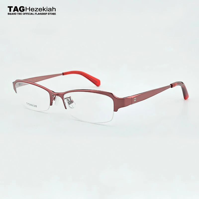 okvira za naočale, ženska 2023 tag brand klasicni rimless za naočale титановая računalni optički okvira za kratkovidost ženske naočale prozirne Slika 0