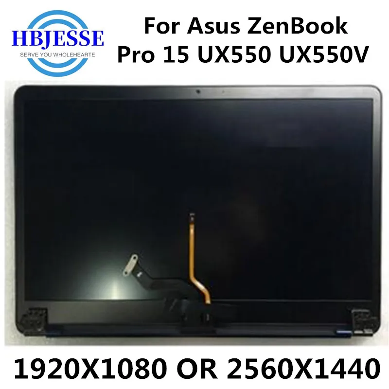 Originalni touch screen za 15,6 potpuno sastavljen laptop ASUS ZenBook Pro UX550 UX550V led LCD zaslon zamjena digitalnih stakla Slika 0
