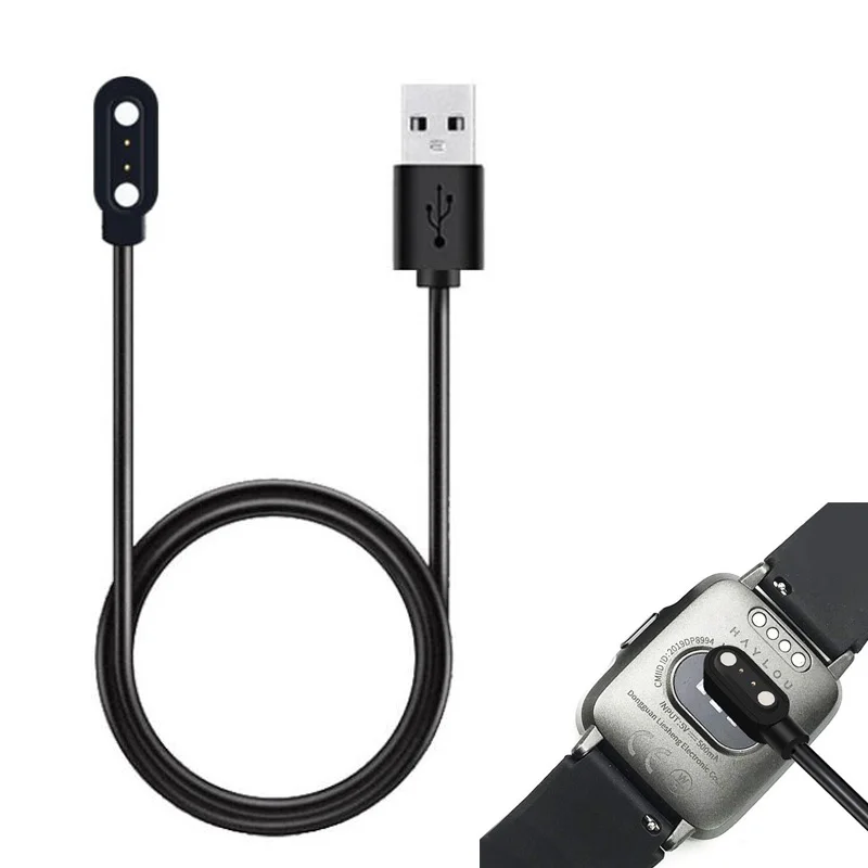 Pametni Satovi Dock Punjač Adapter Magnetski USB Kabel Za Punjenje Osnovni Kabel Kabel za Xiaomi Haylou LS01 LS02 Pribor za Pametne Sati Slika 0