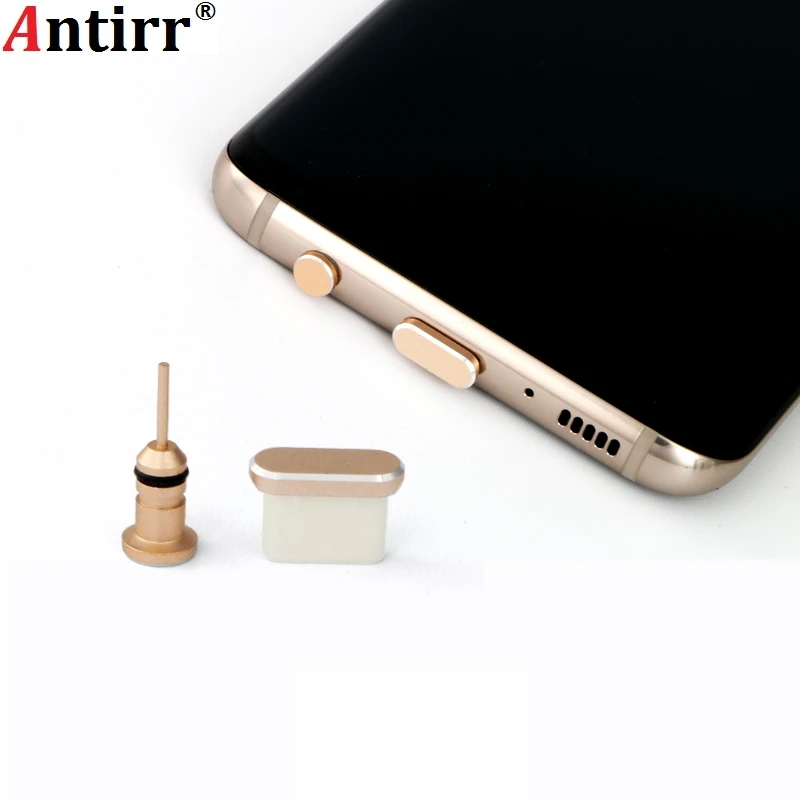 Tip-C Port za Punjenje Telefona 3,5 mm Priključak Za slušalice Sim Kartica Tip C Zaštita Od Prašine Priključak Za Samsung S9 S8 A5 A7 2017 Huawei P9 P10 Slika 0
