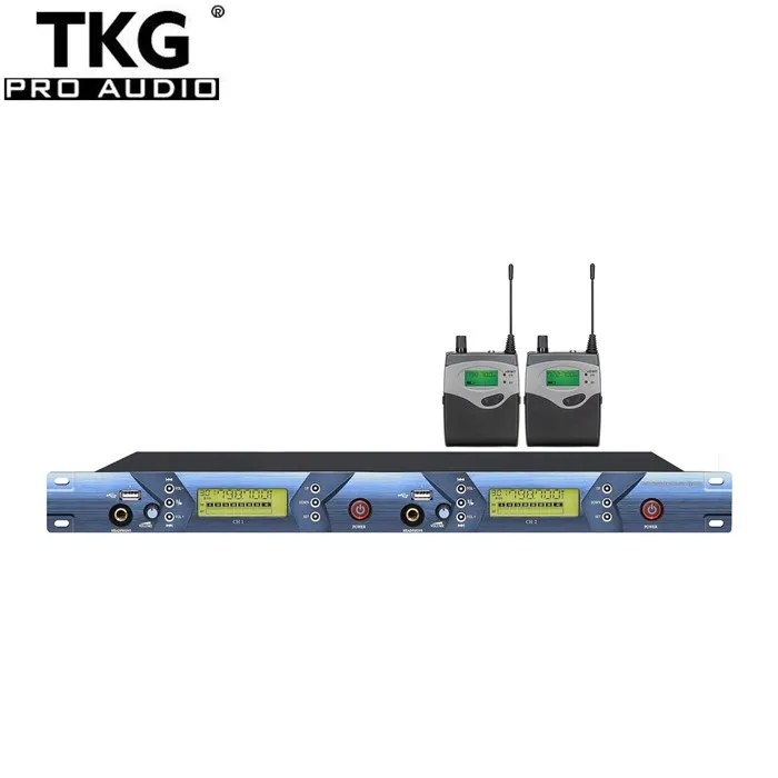 TKG audio Mono UHF BK5102 iem profesionalni audio zvuk u uho monitor sustava scenic zvuk bežičnu u uho monitor sustava Slika 0