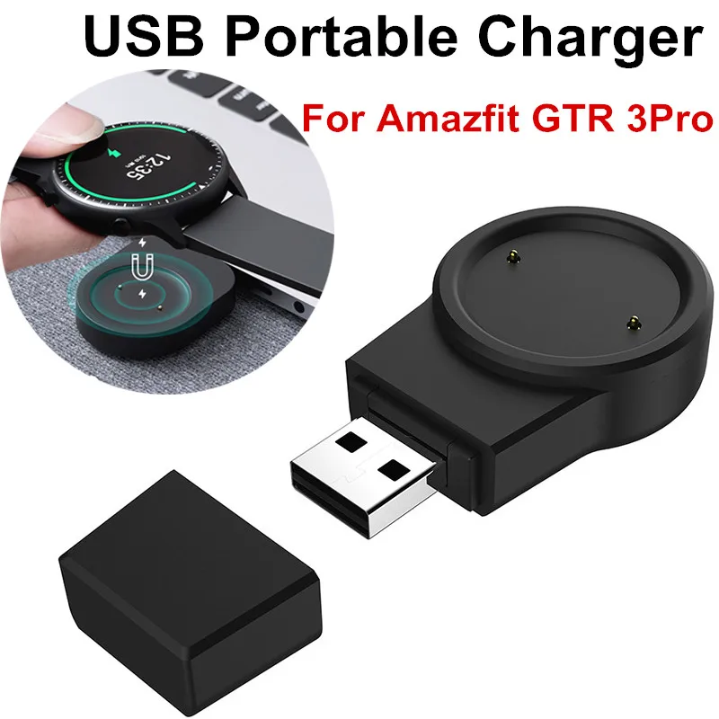 USB Punjač Za Huami Amazfit GTR 3 Pro GTR 4 /2e Prijenosni Kabel za Brzo punjenje Za Amazfit GTS 3 /2e/2Mini Kabel Za punjenje Slika 0