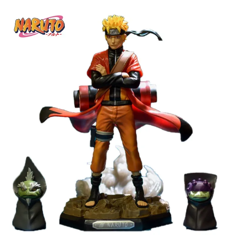 Uzumaki Naruto Shippuden GK Action Figur Modell Anime Uzumaki-Naruto Sennin Modus Figur 21cm 1/10 Statue Spielzeug Sammeln figma Slika 0