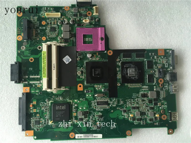 yourui Izvorna matična ploča Za Laptop ASUS N61VG Matična ploča Laptopa REV 1.1 DDR3 Test u redu Slika 0