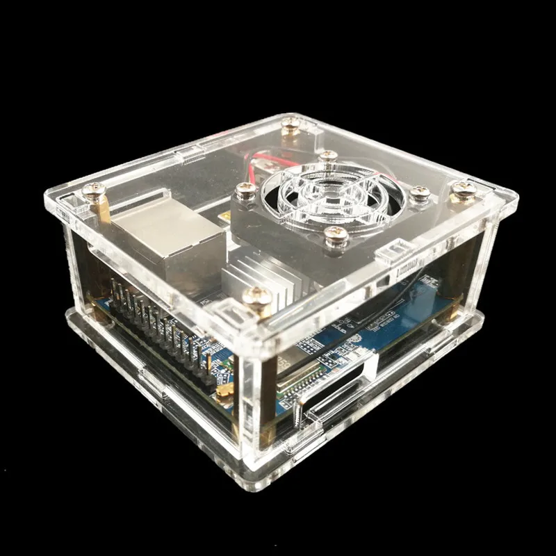 Za naknade za razvoj Orange Pi Zero2 Odnosi Na Kućišta matične ploče Orange PI Allwinner H616 s hladnjaka ventilatora Slika 0