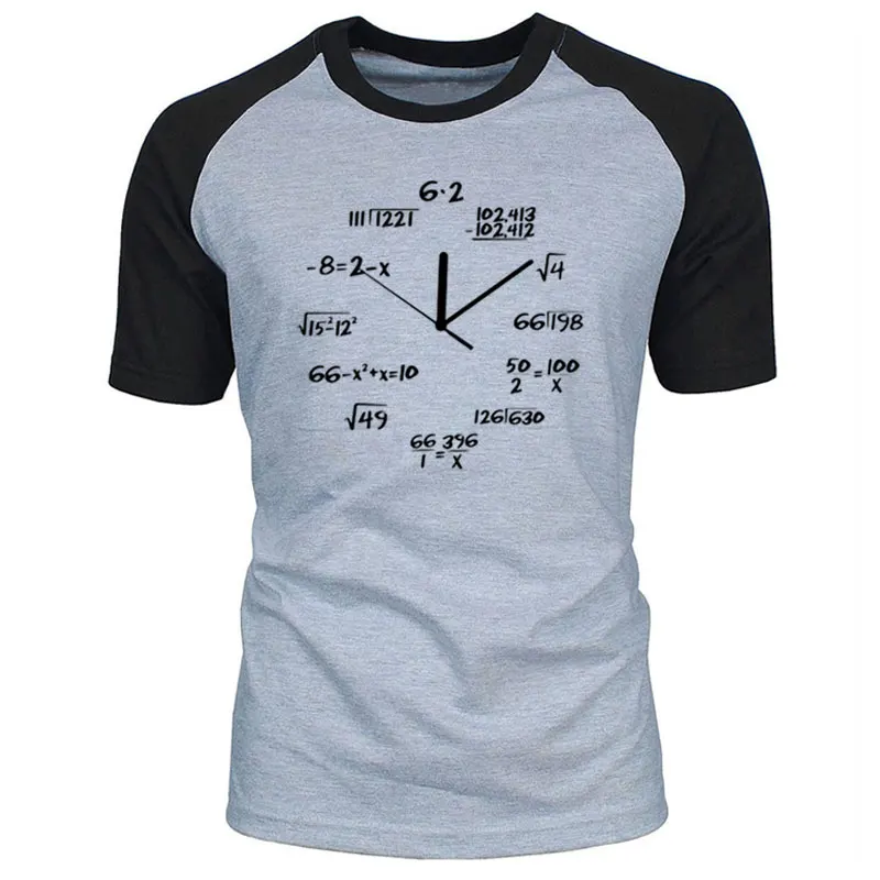 zabavna muška majica s po cijeloj površini matematičkih sati, svakodnevni muška majica od 100% pamuka kratkih rukava i okruglog izreza, cool ljetna majica, muška t-shirt, veličinu EU Slika 0