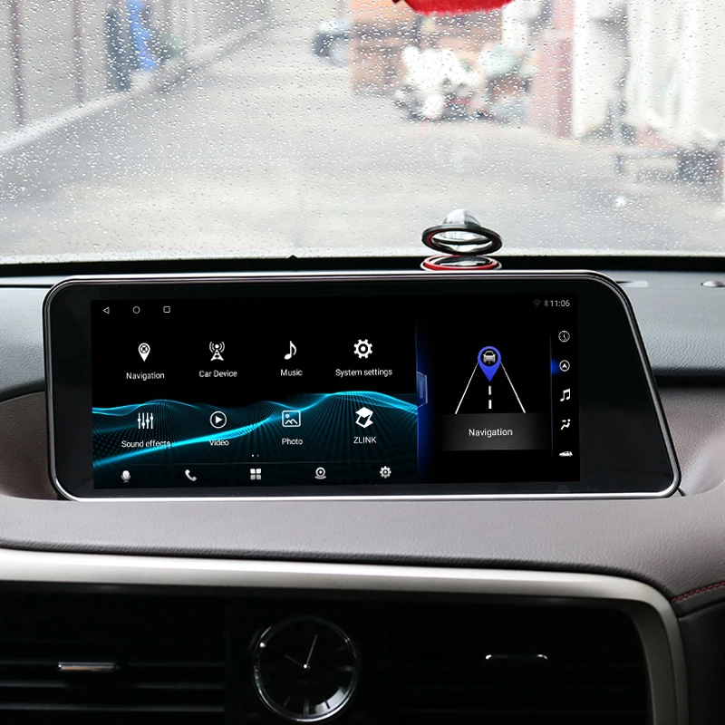 12,3-Inčni Android 11 Za Lexus RX RX300 2015-2019 Auto Monitor Auto Radio Media player Carplay Audio GPS Navigacija Stereo Slika 1