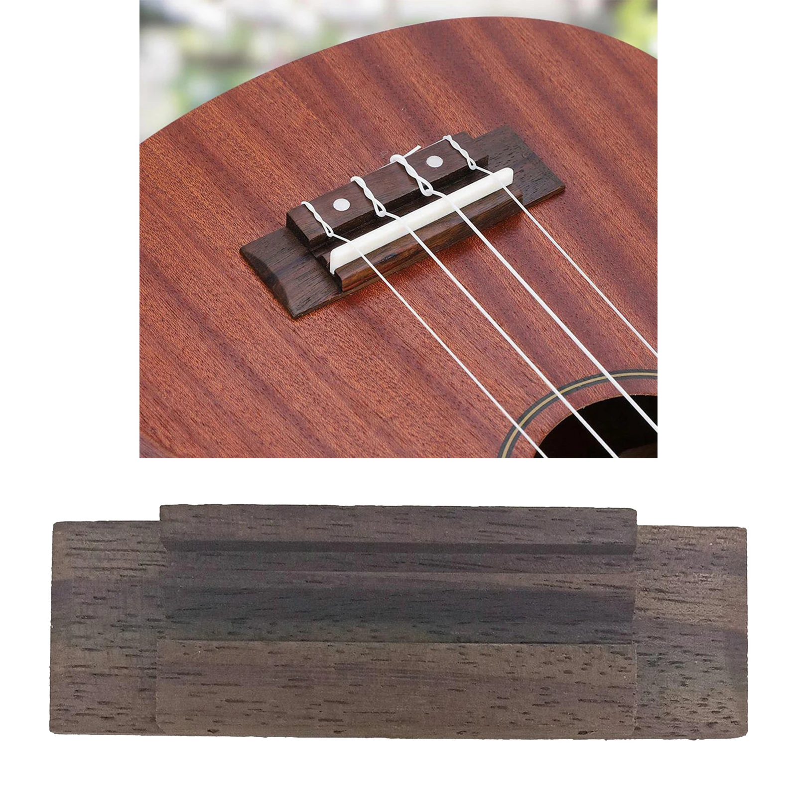 4-Gudački Most za ukulele od rosewood za ukulele 21/23/26 