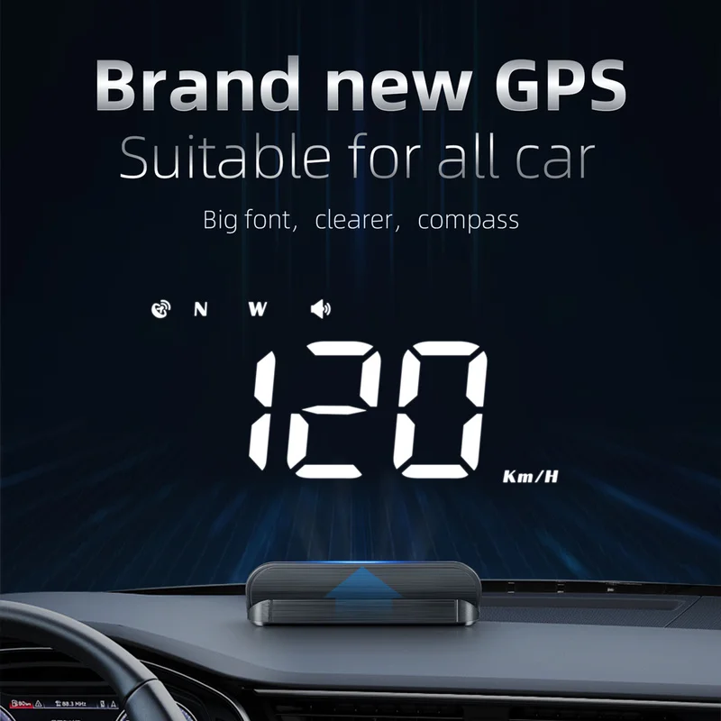 Auto HUD Glavobolja, prikaz GPS Speed Kompas USB Auto-Višenamjenski Alat Projektor Sprečava odvlačenje pažnje Sigurnu vožnju Slika 1