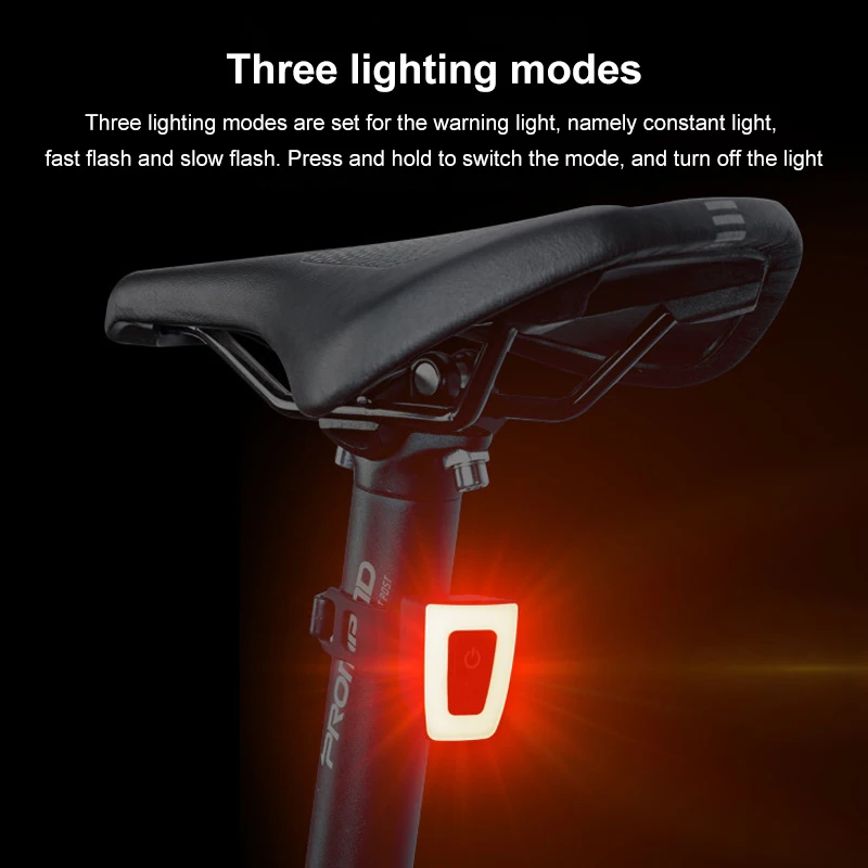 Biciklistička Svijetlo Stražnje Biciklistička Fenjer Noćni MTB Bike Svjetiljka LED USB Punjiva Biciklistička Fenjer Kaciga Lampa Pribor Za Bicikle Slika 1