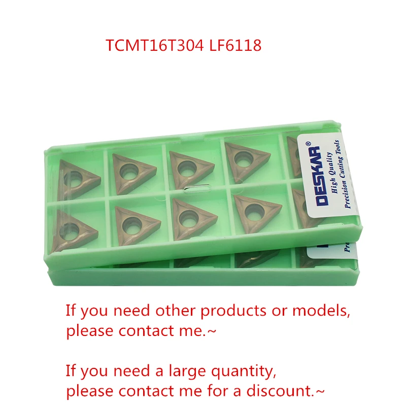 DESKAR TCMT110204 LF6118 TCMT21.51/TCMT110208 LF6118 TCMT21.52/TCMT16T304 LF6118 TCMT32.51 Твердосплавные umetanja nehrđajućeg čelika Slika 1
