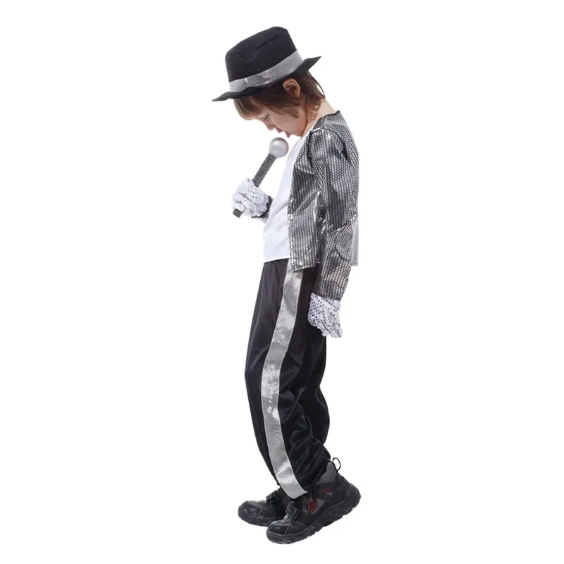 Djeca Dječaci Michael Jackson Cosplay Odijelo Rođendan Ideju Maske Odijelo Slika 1