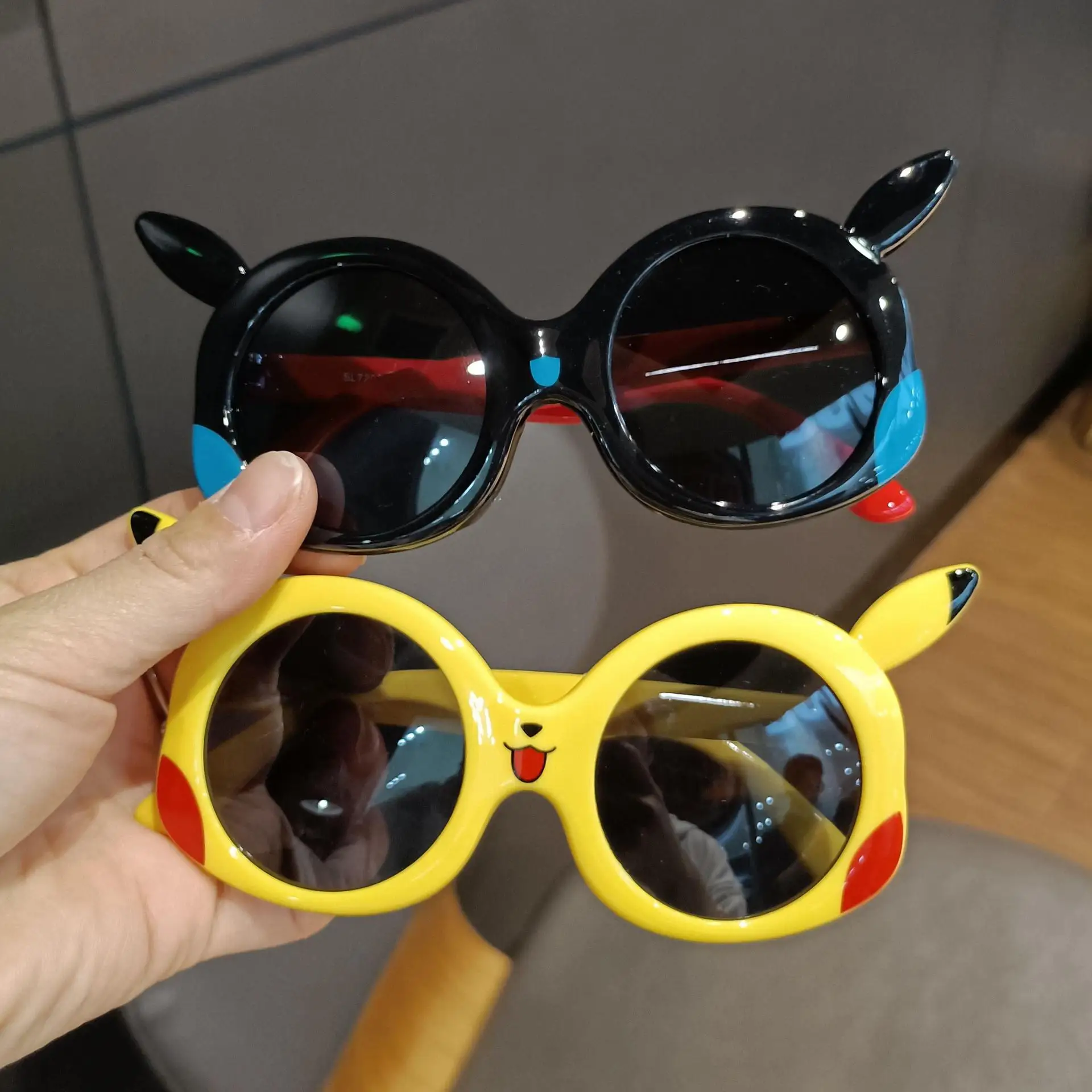 Japan Anime Pokemon Sunčane Naočale Pikachu Crtani Figurice Naočale Djeca Dječaci Djevojčice Sunčane Naočale Slatka Uređenje Dječje Igračke, Pokloni Slika 1