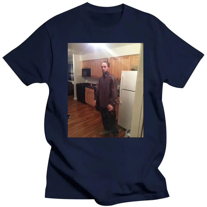 Muška Odjeća Pattinson Stoji Mem Unisex Majica Za Odrasle Je Robert Pattinson Košulja Glumac Jk059 Slika 1
