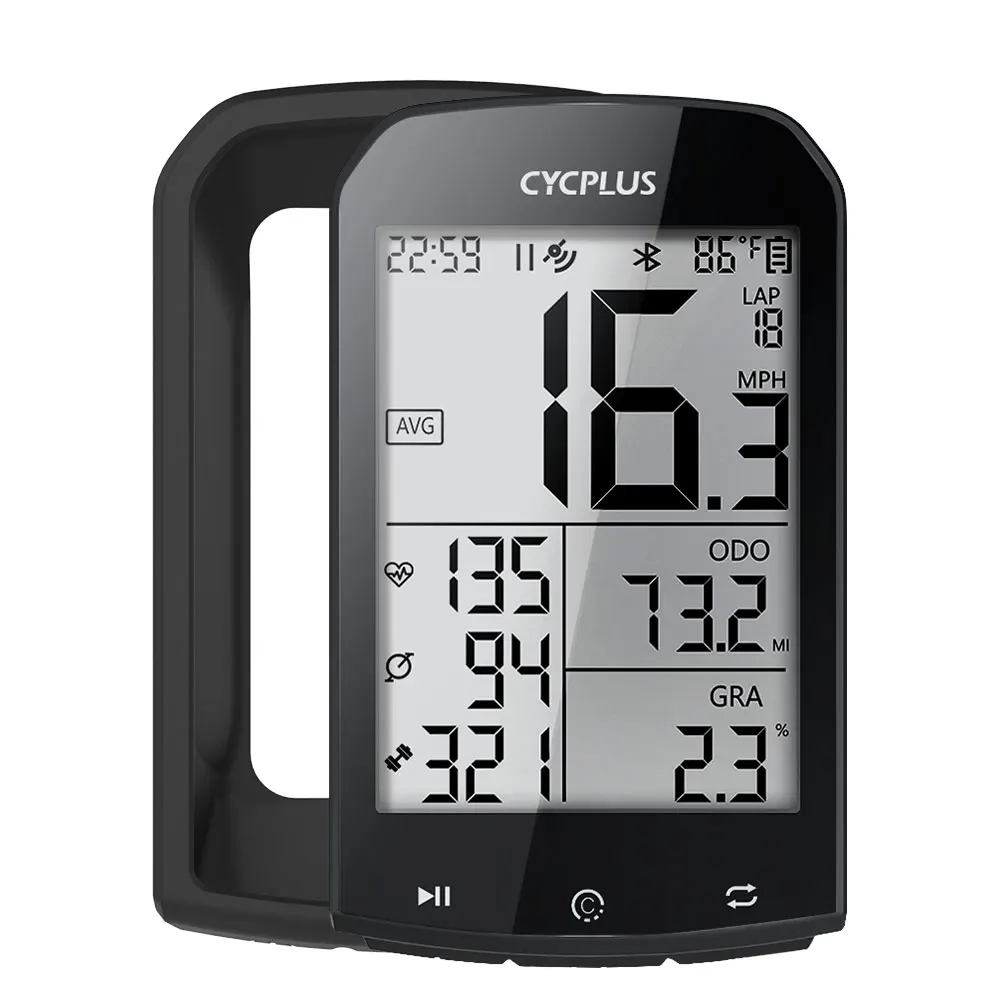 Silikonski Zaštitni Rukav CYCLPLUS Za Biciklizam Кодометра Podrška M1 Vodootporan Štoperica GPS Biciklistička Računalo Slika 1