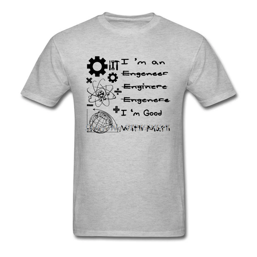 Teorija Velikog Praska Znanost Bijela Majica Inženjer Sam Ja Dobro od Toga u Matematici Crewneck 100% Pamučna Tkanina Muška t-Shirt Na Rođendan Slika 1