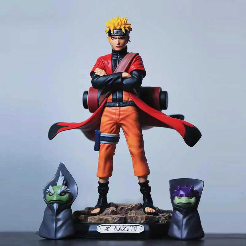 Uzumaki Naruto Shippuden GK Action Figur Modell Anime Uzumaki-Naruto Sennin Modus Figur 21cm 1/10 Statue Spielzeug Sammeln figma Slika 1
