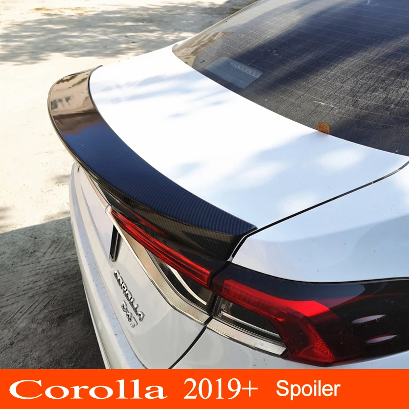 Za Toyota Corolla 2019 2020 2021 2022 ABS Materijal Automobila Sportski Stražnji Prtljažnik Krilo Spojler Slika 1