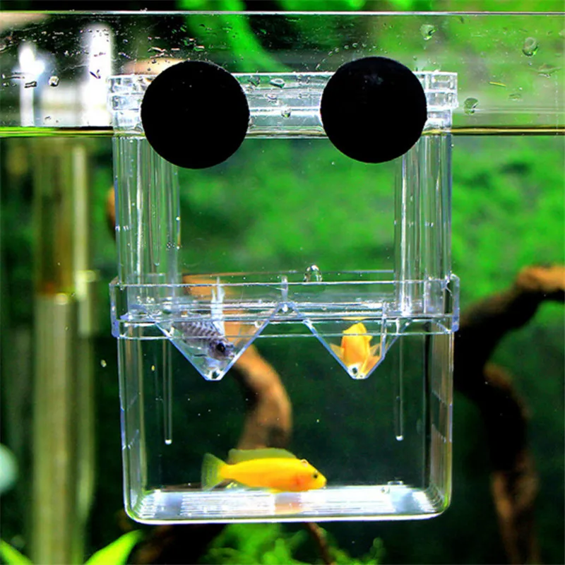 Akvariju dva Kata, s izolacijskom Kutija za Uzgoj Ribe, Inkubator za Inkubaciju Akvarija s Odojak za Inkubator za Mlade Guppy S/M Slika 2
