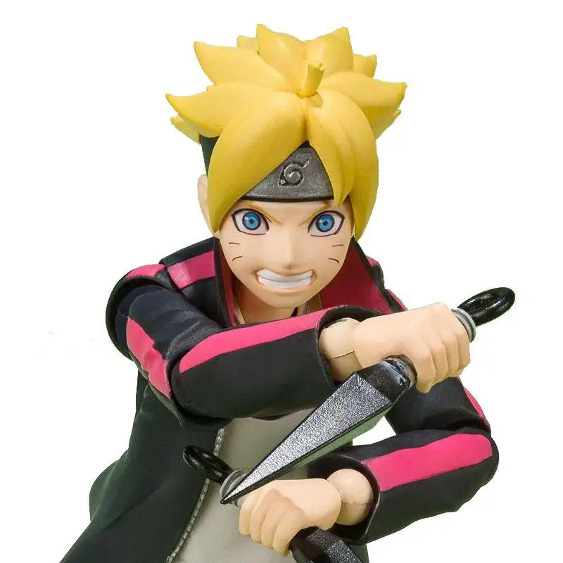 Anime Naruto Lik Uzumaki Боруто Figurice MIKROVALNA Pokretna Model Igračke Ninja PVC Lutka Zbirka Suvenira Poklon Za Rođendan Slika 2