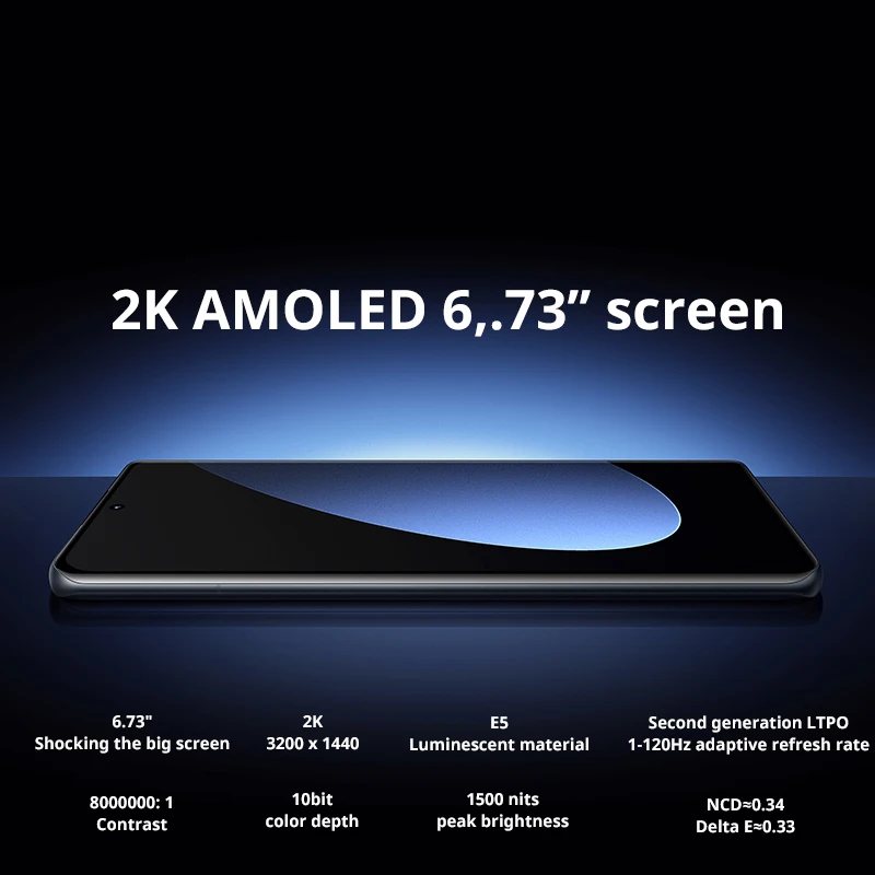 Globalna ugrađena memorija Xiaomi 12S Pro Pametni telefon Snapdragon® 8 Gen 1 50MP Skladište 120 Hz 6,73 