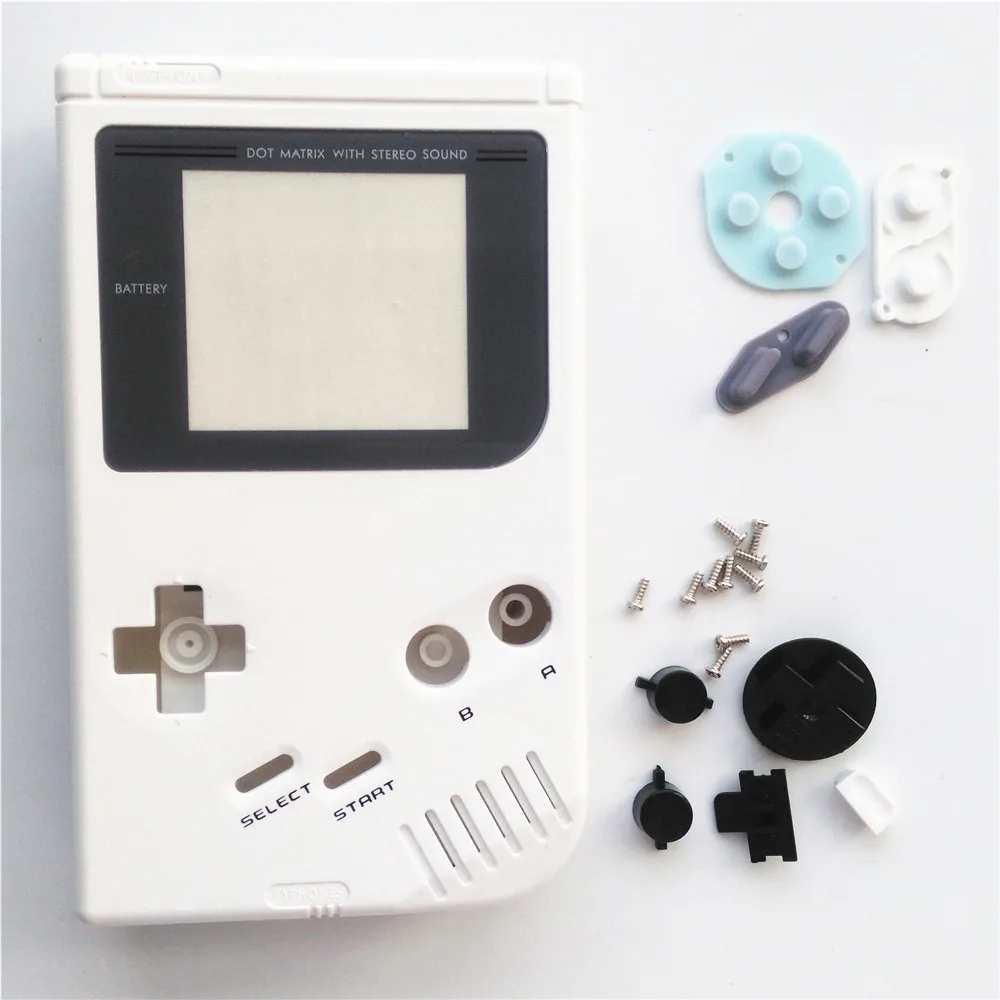 HISPEEDIDO Kompletan Poklopac Kućišta Popravak Dogovor za Nintendo GBO Torbica za Gameboy Classic Shell Odvijač gumb Slika 2