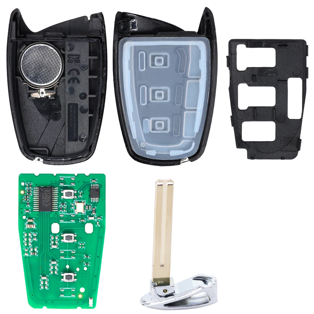 KEYECU 3 Tipke Smart Remote Auto Privjesak 433 Mhz ID46 Čip 95440 2W500/95440 2W600 Za Hyundai Santa Fe 2012 2013 2014 2015 Slika 2