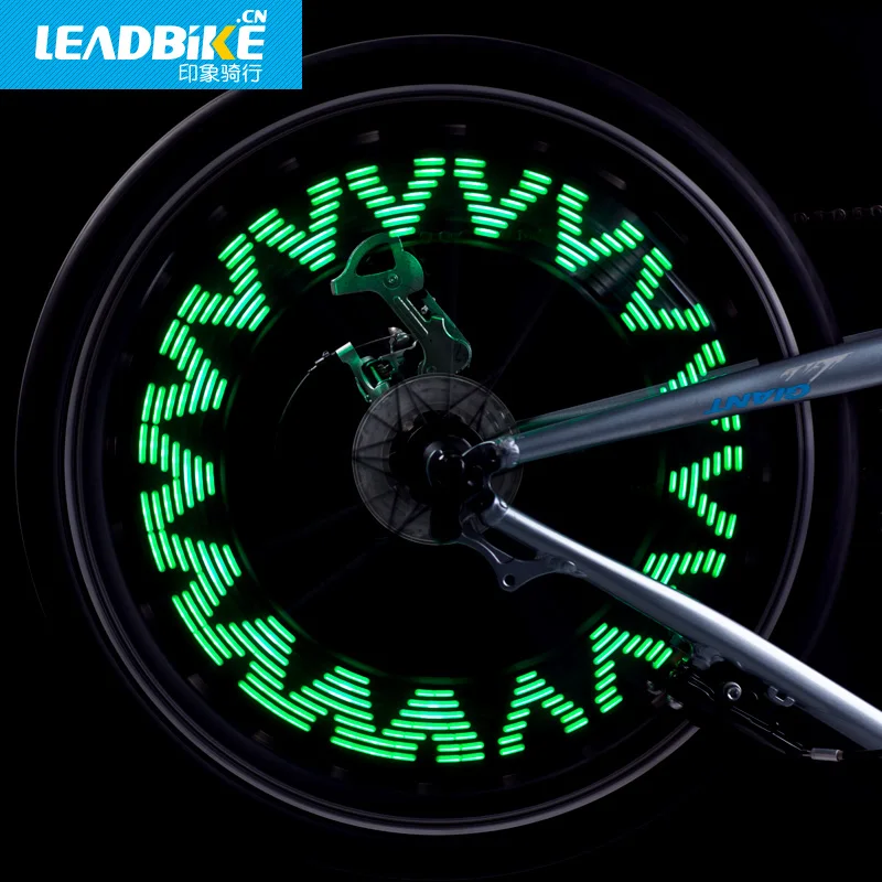 Leadbike biciklistička fenjer Pribor Novi 14 LED Moto Biciklizam Bicikl sigurnosti Kotača Svjetlosni Signal Gume Govorio Svjetlost 30 Promjena Slika 2