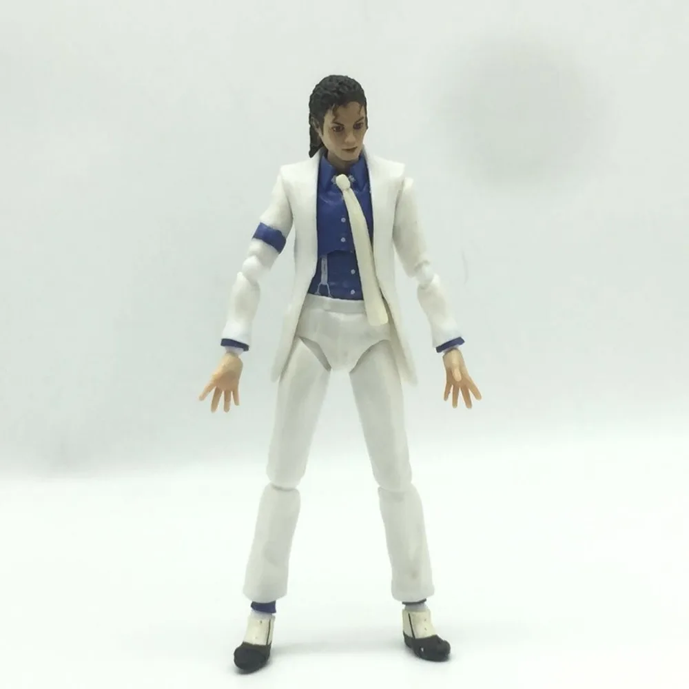 MIKROVALNA Michael Jackson Figurica Glatko Obrijana Zbirka Mjesečeve Hod Model Igračke Slika 2