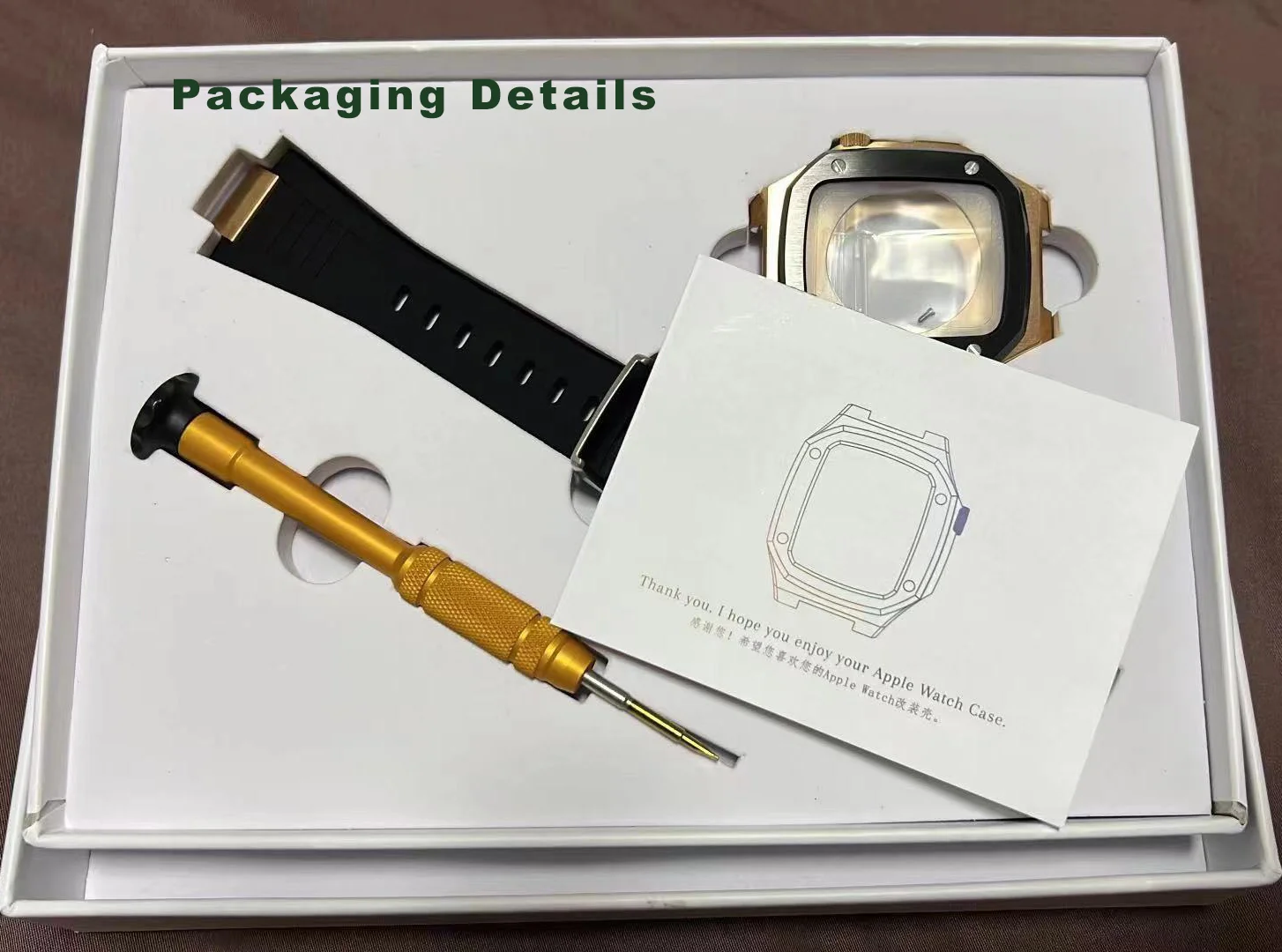 Najnoviji Remen od nehrđajućeg Čelika za Apple Watch Band 7 45 mm 41 mm Metalni Remen za iWatch Series 7 6 se 5 44 mm Komplet za izmjenu Plemeniti Metal Slika 2