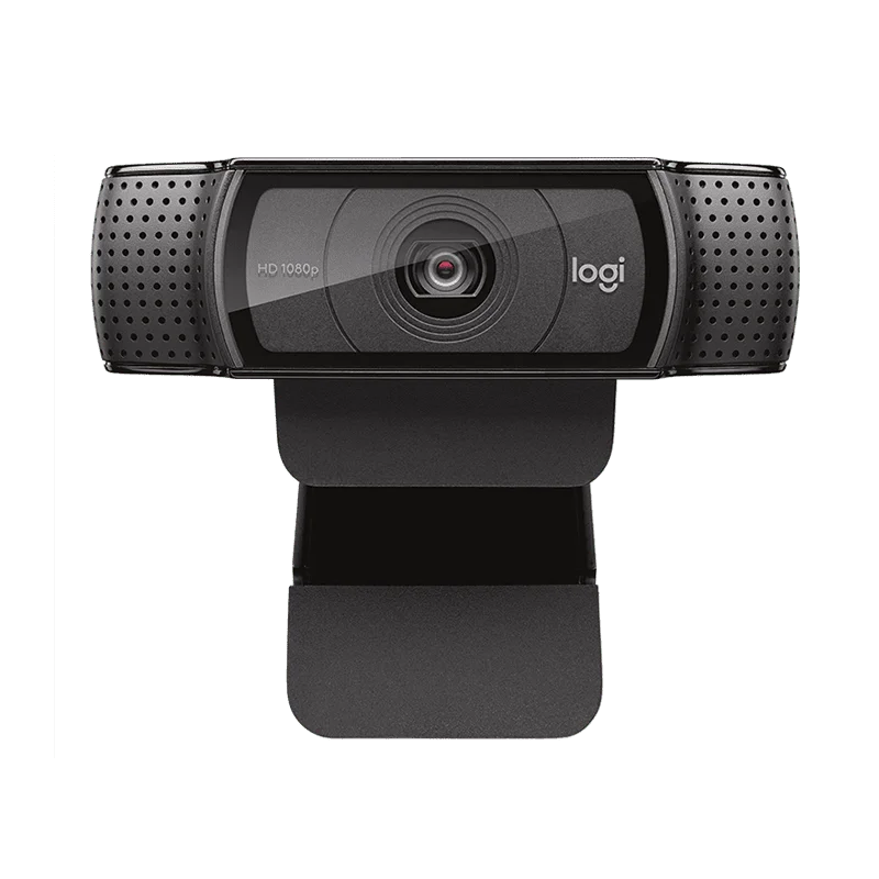 Originalna Logitech web kamera, Full HD C920 Pro 1080P sa auto Fokusom, Широкоэкранная Kamera za Video pozive i snimanje za stolno računalo ili laptop Slika 2