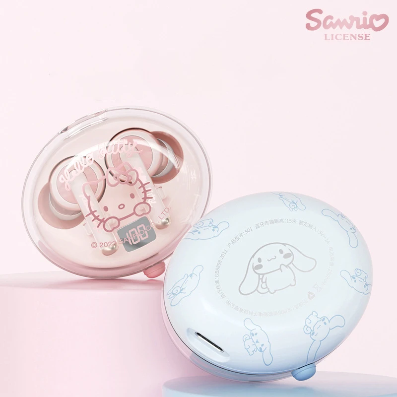 Sanrio Hello Kitty Cinnamoroll Bežična Bluetooth slušalica 5,0 Slušalice Slušalice Smart Touch Kontrola Zvuk Hi-Fi Slika 2