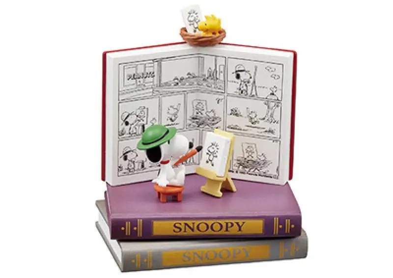Sanrio Snoopy Figurice Svijet U Knjizi Anime Crtani film PVC Lik Lutke, Nakit za Djecu Igračke, Pokloni za Djecu Slika 2
