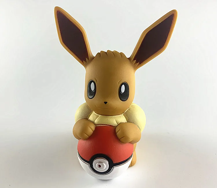 TAKARA TOMY Pravi Pokemon Pikachu Eevee Blastoise Zeraora Slatka Figurica Igračke Za Kadu Slika 2