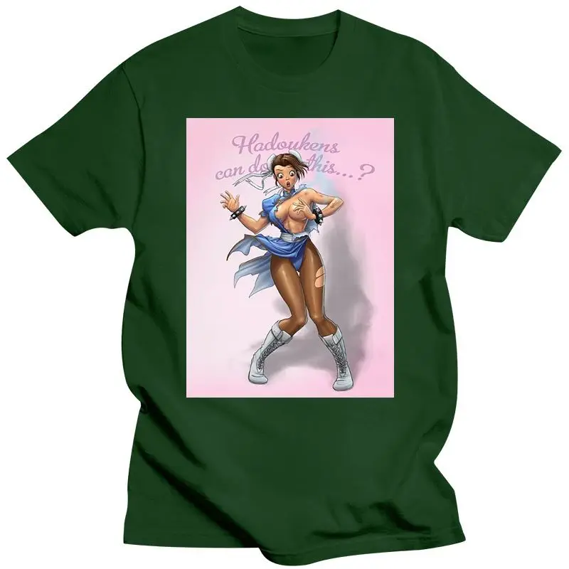 2022 Seksi Majica Chun-Li Hadoukens Can Do This Muška Ženska T-Shirt Unisex 761 Klasična Jedinstvena T-Shirt Slika 3