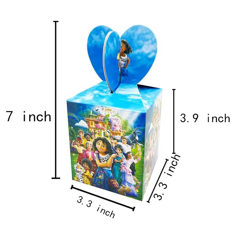 Crtić Tema Disney Princeza Elsa Anna Bombonijeru Isporuke Dječji Rođendan Suveniri Poklon Kutija Dječji Tuš Grickalice Bombonijeru Dekor Slika 3