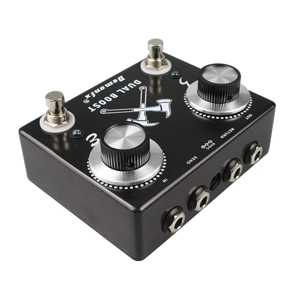 NOVI high-end dual servo Demonfx 3 Boost i E Poticaj u jedne pedale s petljom FX za pedale i efekte za gitare Slika 3