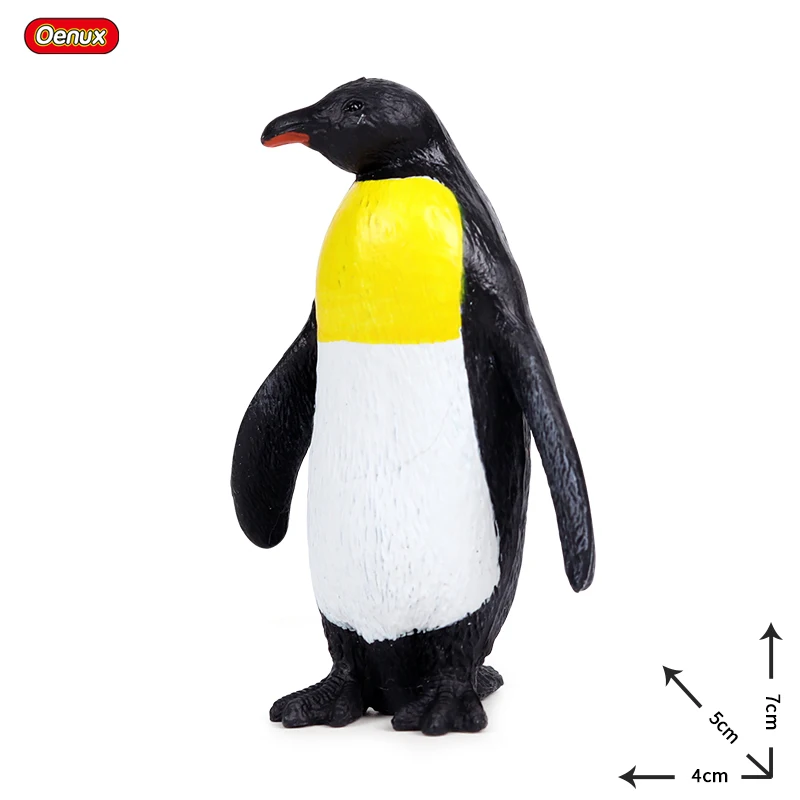 Oenux Južni Pol Životinja Pingvini Simulacija Životinje Mladunče Pingvina Mala Veličina Figurice Model Figurica PVC Odlična Igračka za Dječji Dar Slika 3