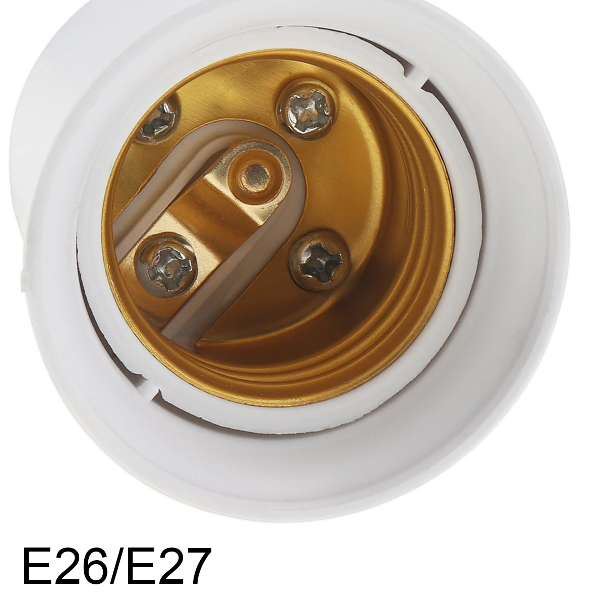 SAD / EU Adapter za spajanje na zidnu utičnicu E26 /E27 Adapter za utičnice Pretvara u utičnicu adaptera za držač žarulje s dvije rozetama Adapter za utičnicu Slika 3