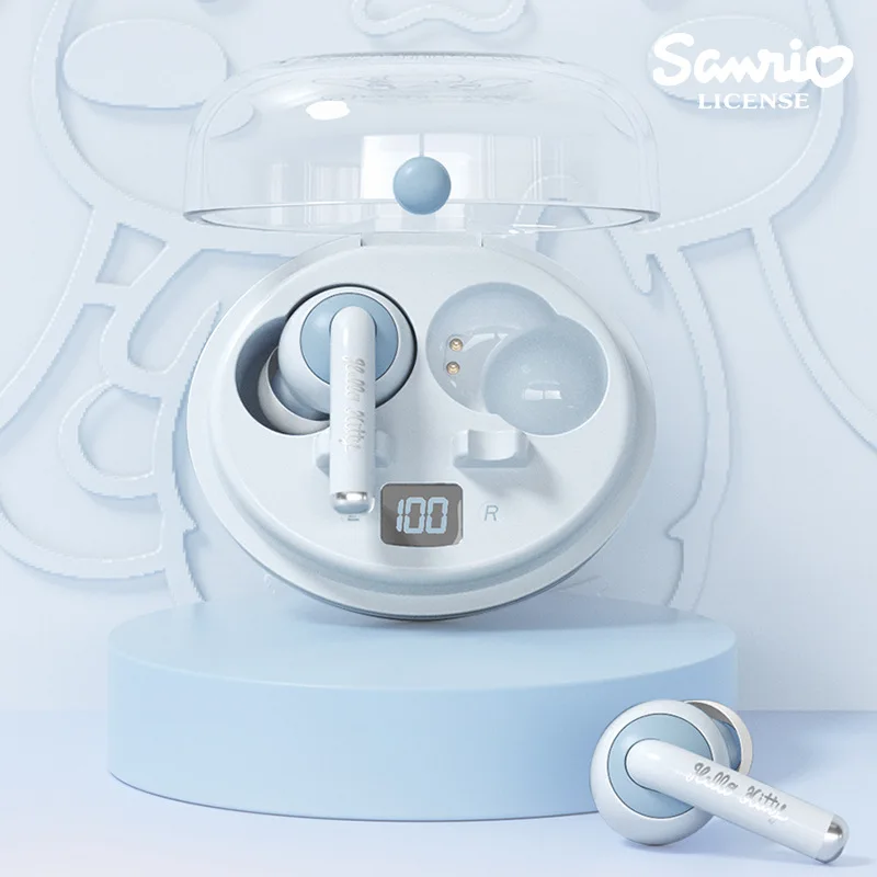 Sanrio Hello Kitty Cinnamoroll Bežična Bluetooth slušalica 5,0 Slušalice Slušalice Smart Touch Kontrola Zvuk Hi-Fi Slika 3