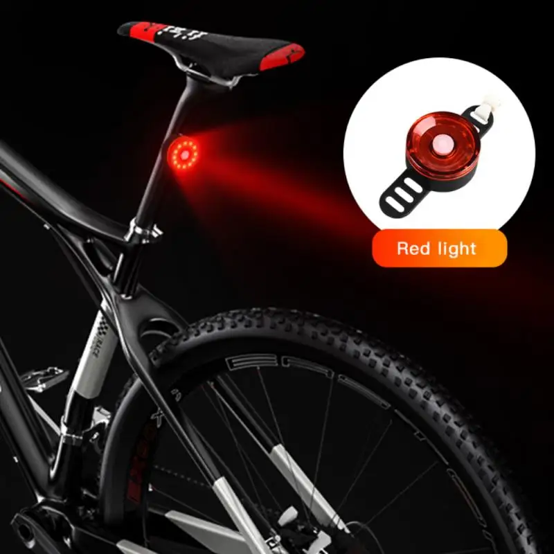 Vodootporan Biciklistička Fenjer USB Punjiva Upozorenje O Sigurnosti Biciklizam Šarene dugo Svjetlo Biciklistička dugo Svjetlo dodatna Oprema Za Noćnu Vožnju Slika 3