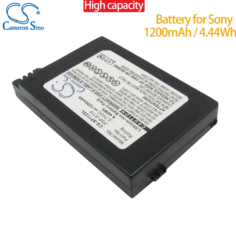 Baterija za gaming konzola CS za SonyPSP-S110 Lite, PSP 2th PSP-2000 PSP-3000 PSP-3004 Silm, PSP-3001, PSP-3008 Verzija s velikim kapacitetom Slika 4