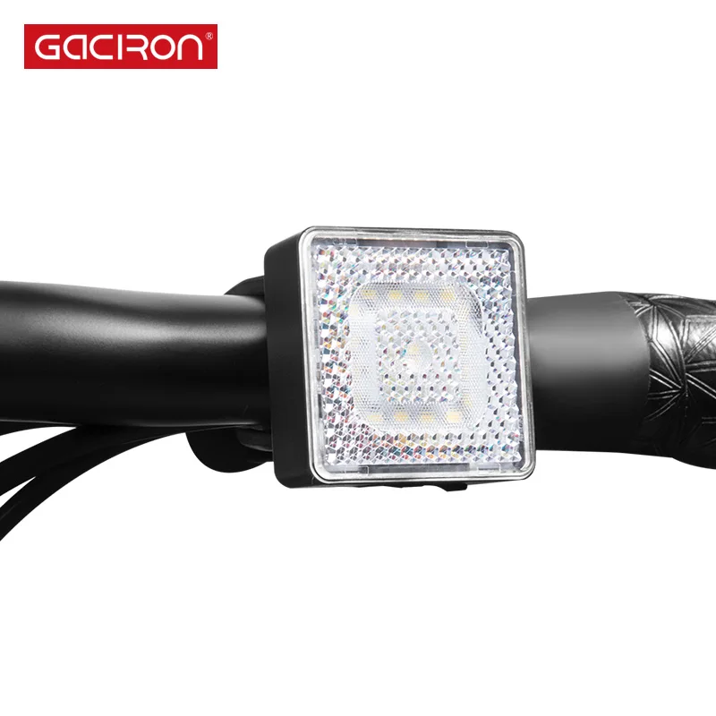 CACIRON 10-80 Lumena Pametan Bicikl Upozorenje Prednji Fenjer Biciklistička Reflektor Reflektor Siguran Reflektirajućim Vodootporan Upozorenje Stražnja svjetla Slika 4