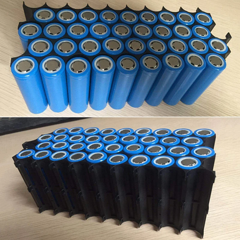 Držač Baterija 1pc 10x Ćelija Plastični for18650 Baterija Odstojnik Držač Cilindrična Ćelija Nosač Postolje Slika 4