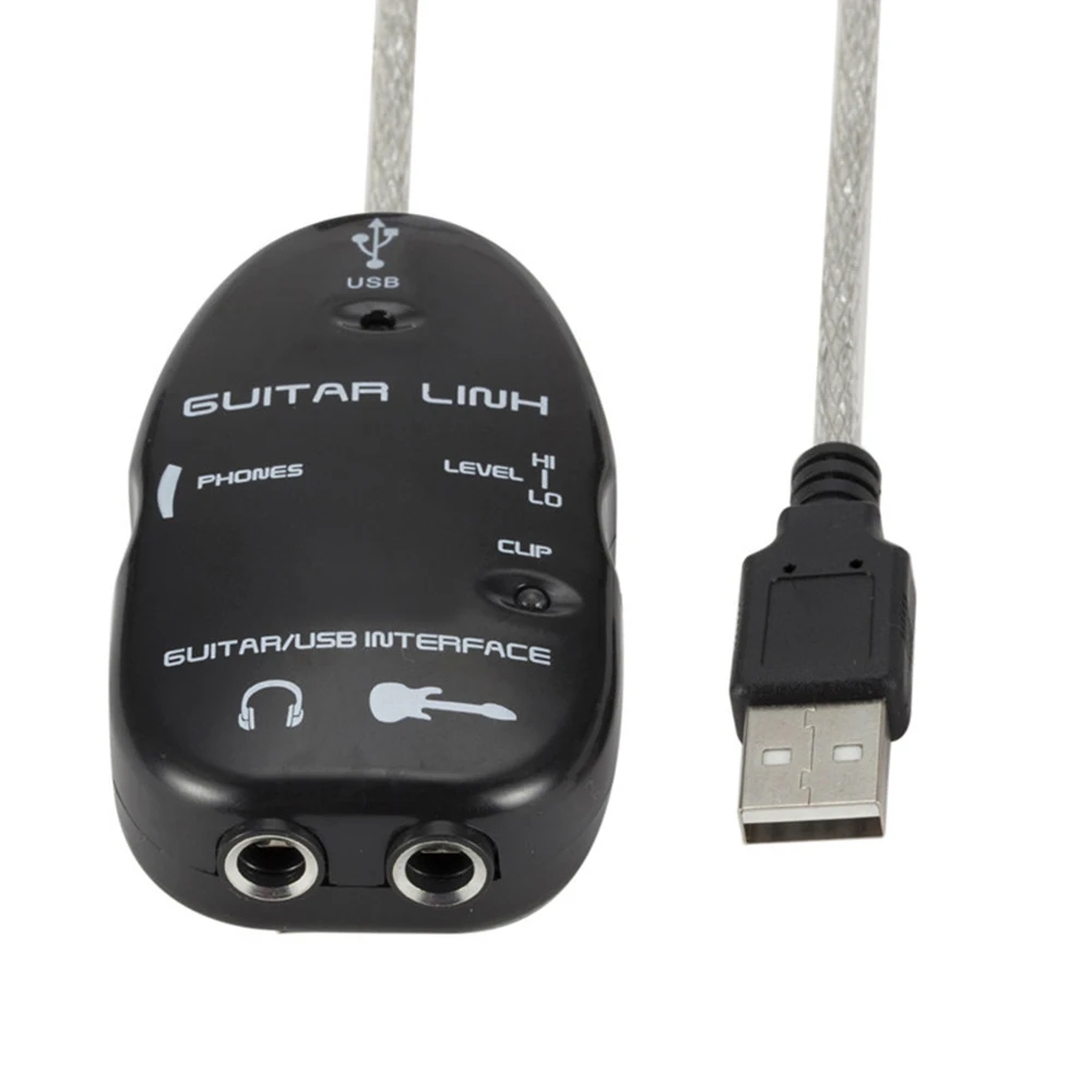 Eletric Gitaru Kabel za Spajanje Gitare na Sučelje USB Kabel Adapter Audio Priključak Snimač za PC/Računalna Oprema za Gitare Slika 4