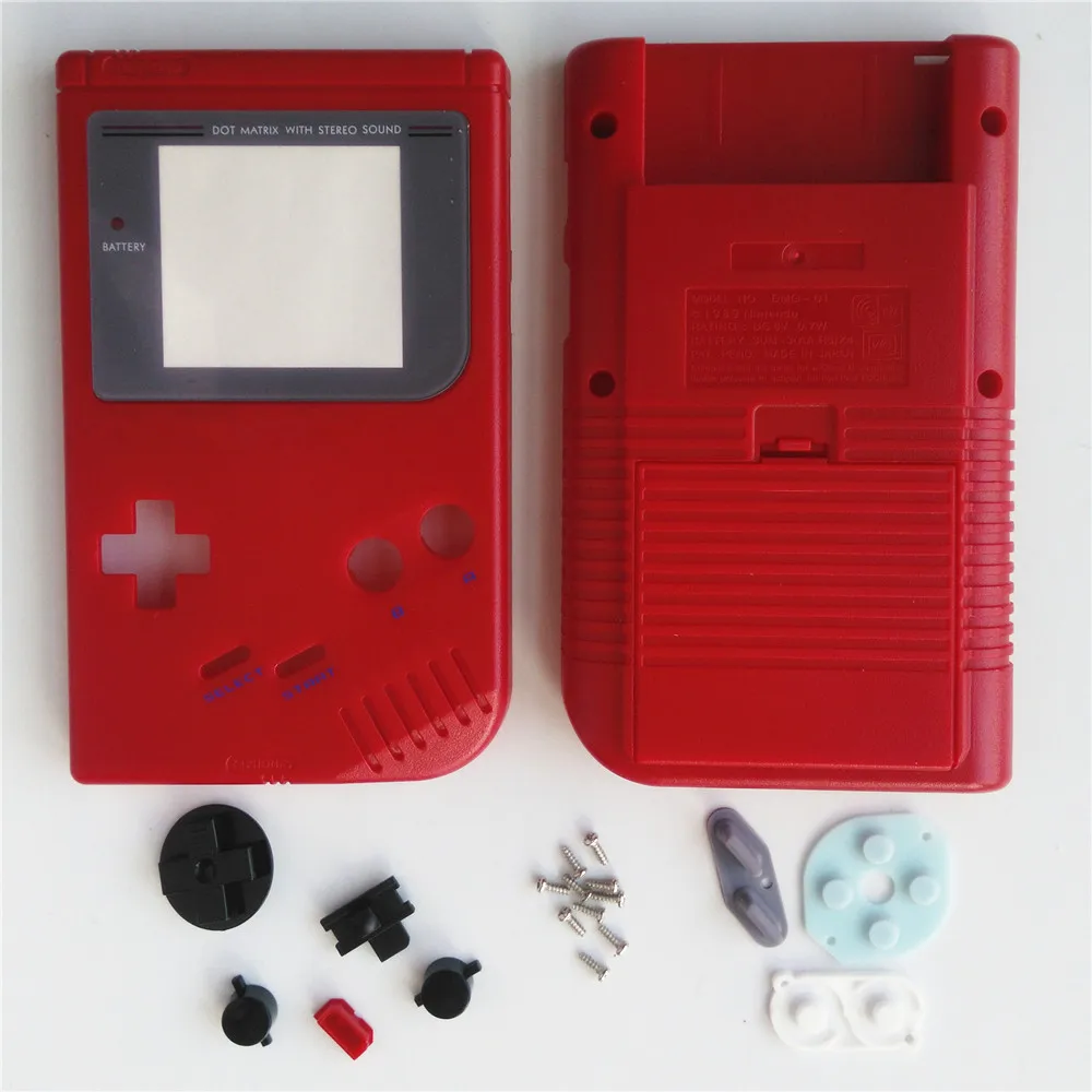 HISPEEDIDO Kompletan Poklopac Kućišta Popravak Dogovor za Nintendo GBO Torbica za Gameboy Classic Shell Odvijač gumb Slika 4