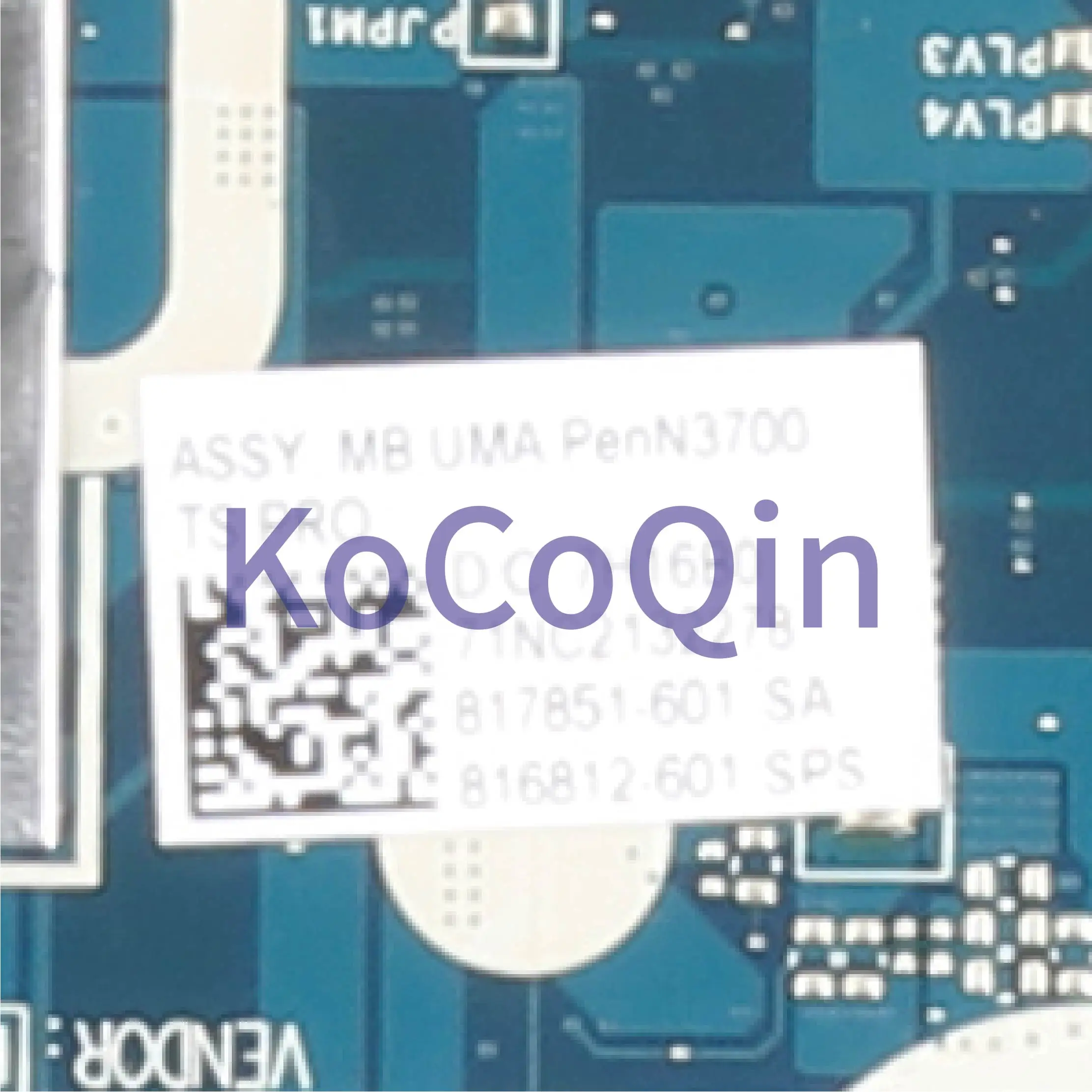 Matična ploča laptopa KoCoQin Za HP Pavillion 15-AC Core N3700 SR29E Matična ploča 816812-001 816812-601 ABQ52 LA-C811P Slika 4