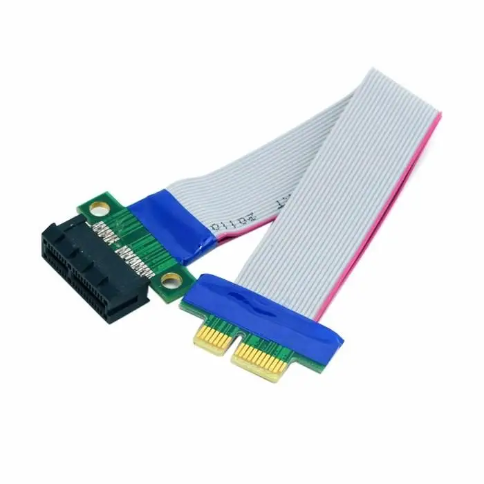 PCI Expres x1 PCI E Riser Card Extender Удлинительная Traka je Fleksibilan Kabel Za kretanje Slika 4